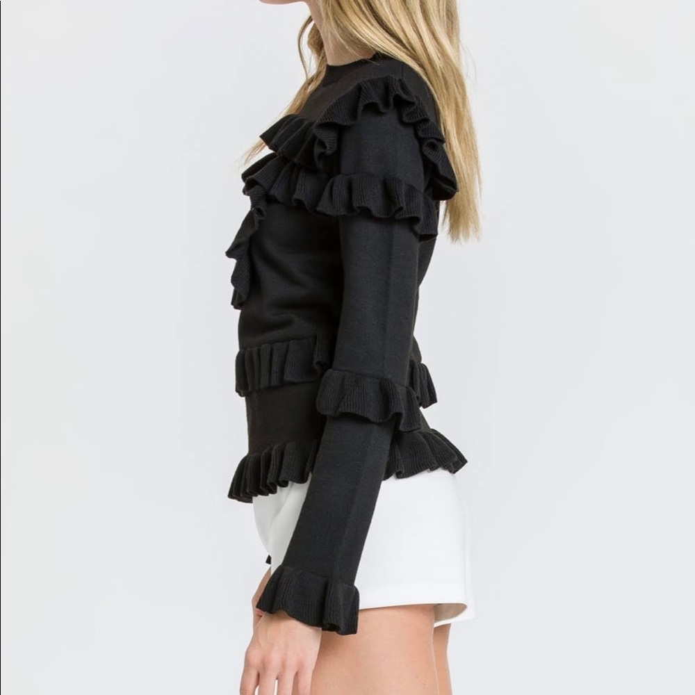 New Endless Rose ruffle sweater - Picture 7 of 12
